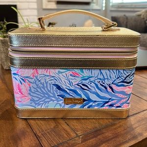 Lilly Pulitzer Train Cosmetic Case